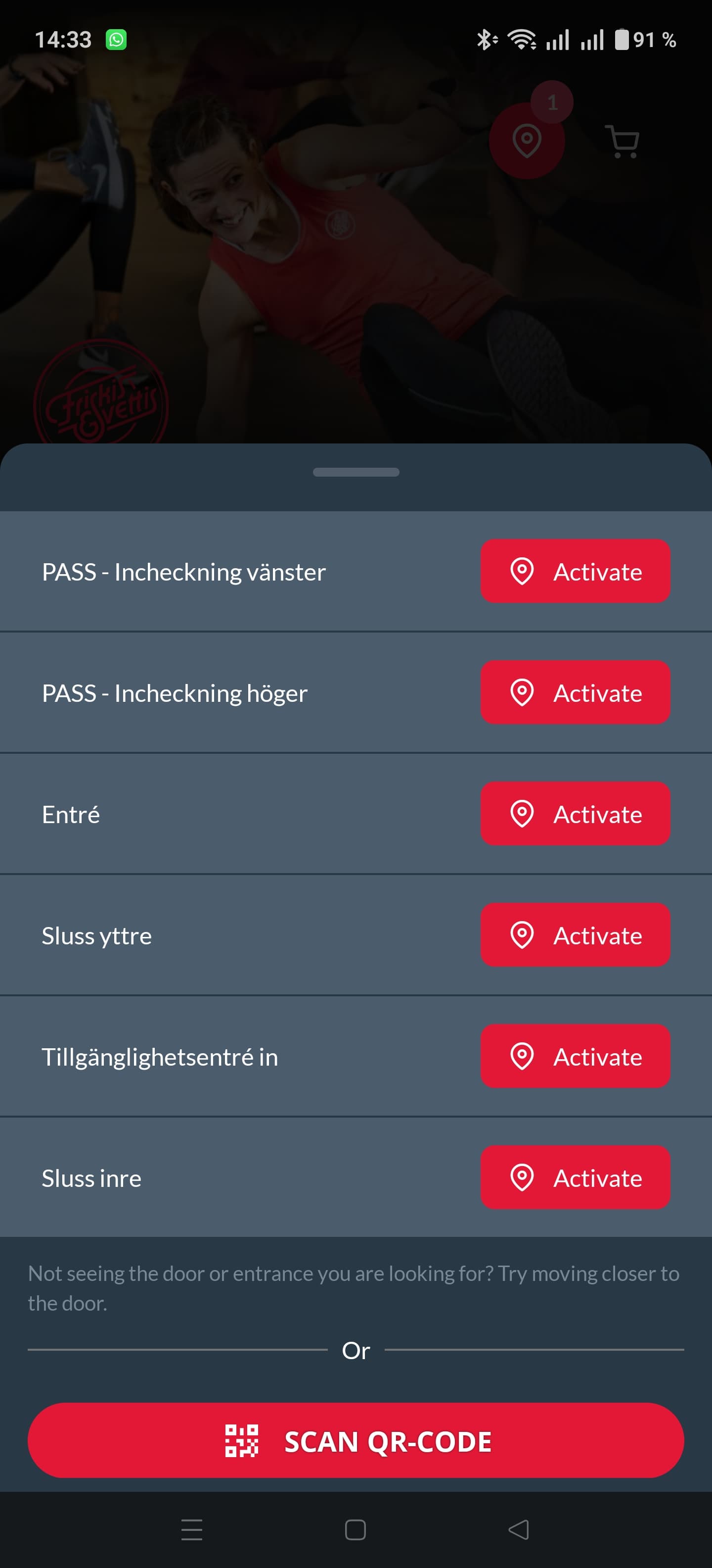 Gym app screenshot step 5