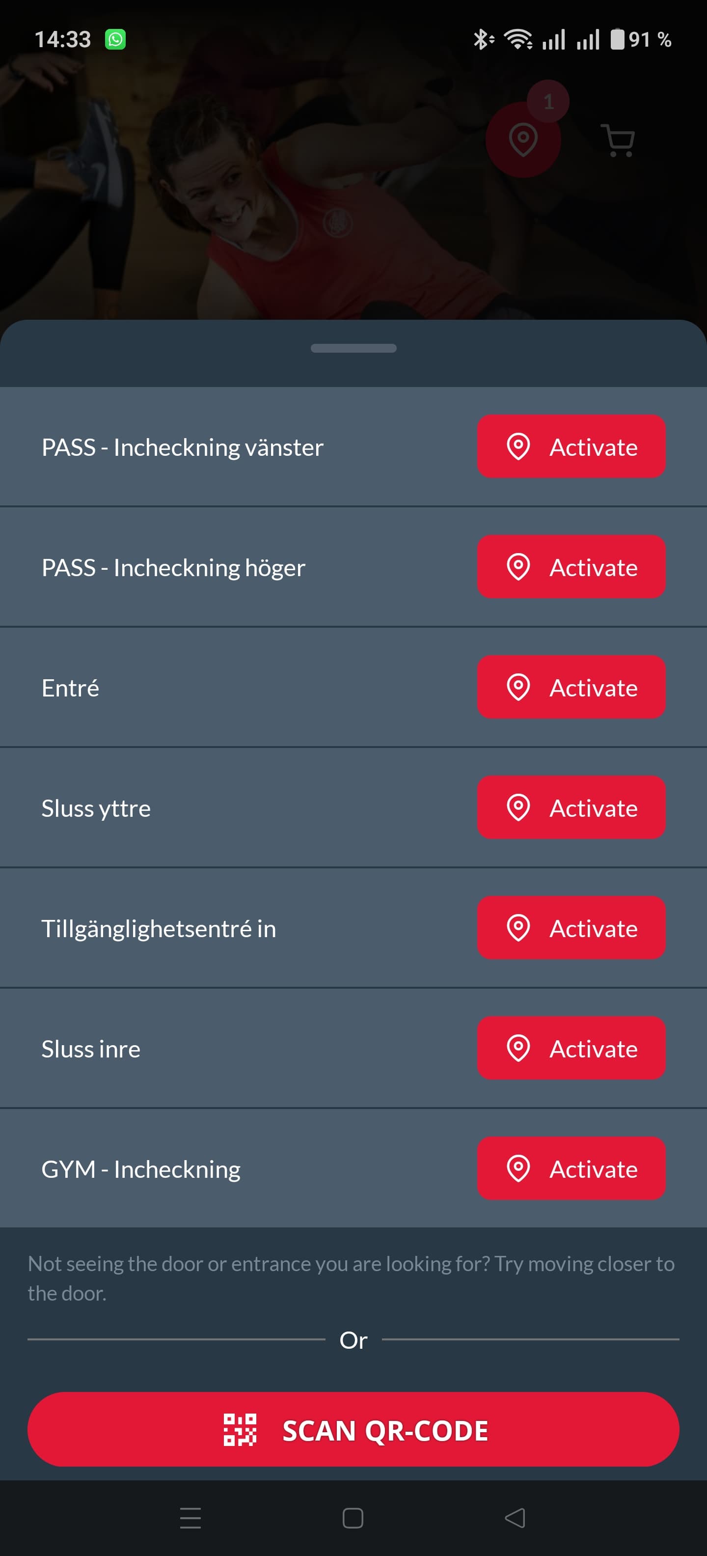 Gym app screenshot step 6